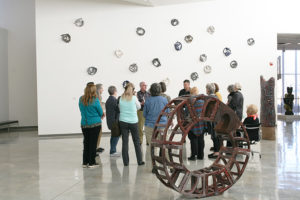 Installation view of "Contingent Structures: Recent Ceramics by Brandon Reese."