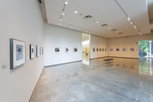 Installation view "The Hill Becomes the Valley: American Landscape Photography from the P. John Owen Collection."