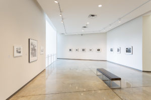 Installation view "The Hill Becomes the Valley: American Landscape Photography from the P. John Owen Collection."