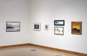 Installation view of "Dreams: Sedalia Visual Art Association Members' Exhibition."