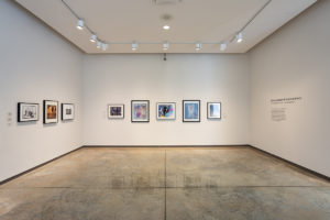 Installation view of "Constructions & Interventions: Photographs from the Collection."