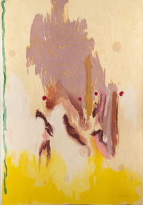 Helen Frankenthaler, "Geisha," 2003; 23-color woodprint on paper. Collection Daum Museum of Contemporary Art.