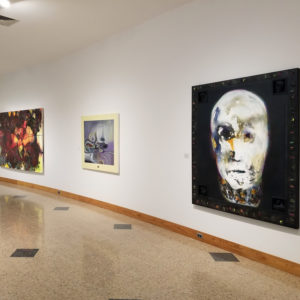 Installation view of "Weird & Eerie: Selections of Extraordinary Character."