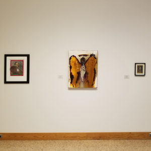 Installation view of "Weird & Eerie: Selections of Extraordinary Character."