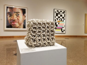 Installation view of "Gridlocked: Selections from the Permanent Collection."