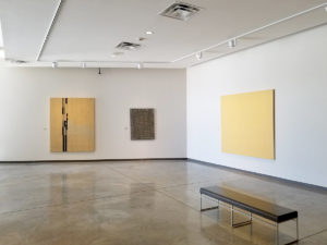 Installation view of "Gridlocked: Selections from the Permanent Collection.