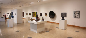 Installation view of "2021 Annual Student Exhibition."