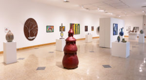 Installation view of "2021 Annual Student Exhibition."