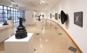 Installation view of "2021 Annual Student Exhibition."