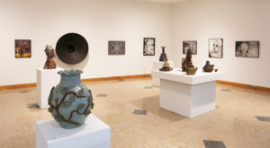 Installation view of "2021 Annual Student Exhibition."