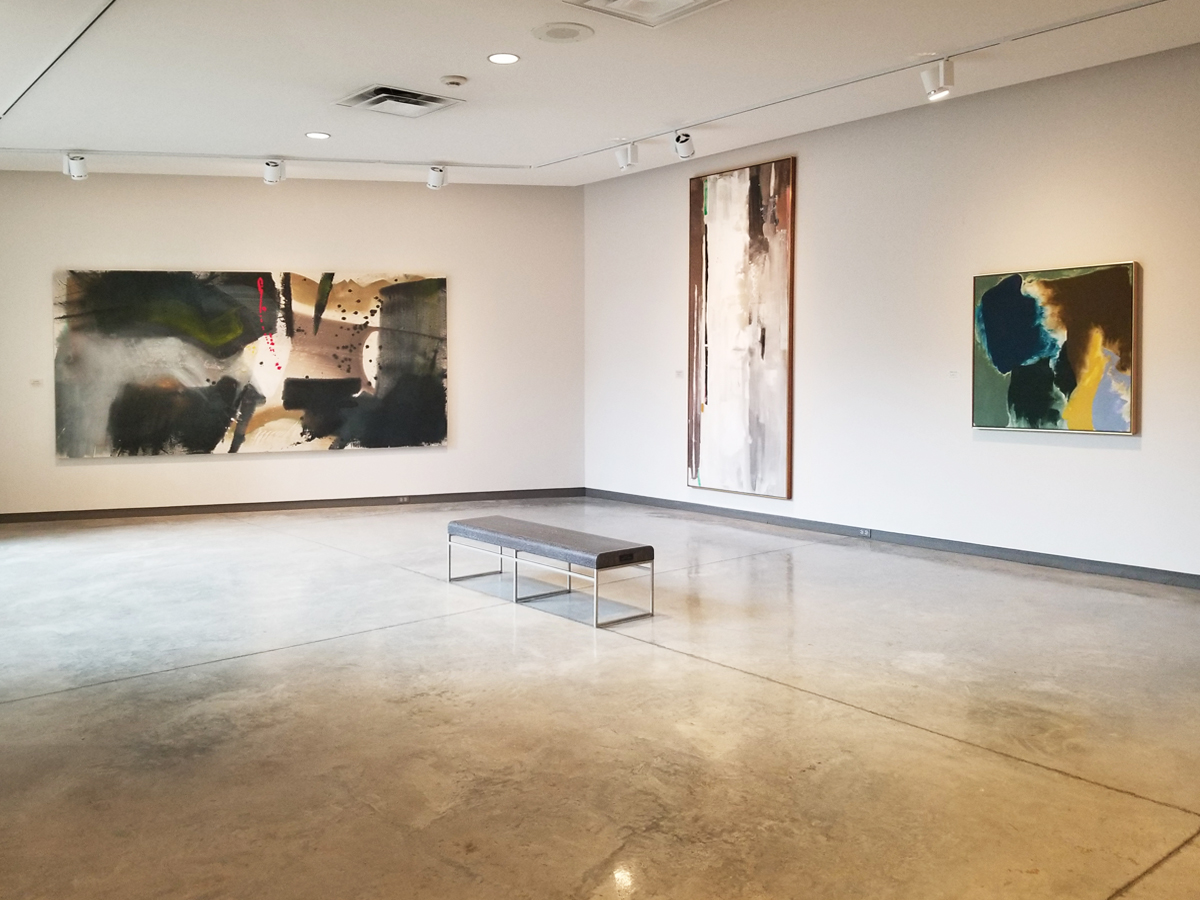 Installation view of "Selections from the Collection."