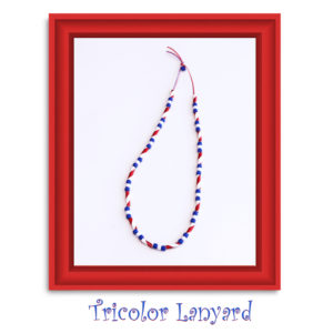 Tricolor Lanyard