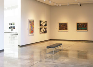 Installation view of "Sketches, Drawings, and Limnings: Works from the Permanent Collection."