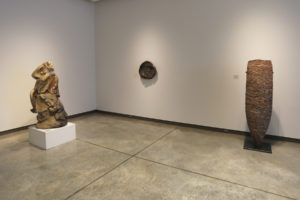 Installation view of "Geologics: Ceramics from the Collection."