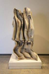 Carlo Zauli, "White Metamorphosis," 1974-75; stoneware. Collection Daum Museum of Contemporary Art, gift of Dr. Harold F. Daum.