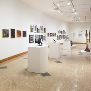 Installation view of 2022 Student Exhibition.