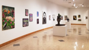 Installation view of "NoBro @ the Daum."