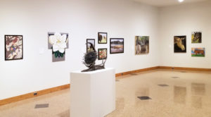 Installation view of "NoBro @ the Daum."