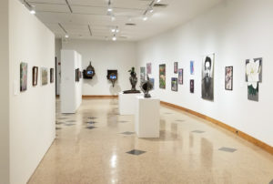 Installation view of "NoBro @ the Daum."