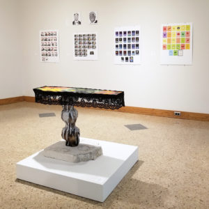 Installation view of 2022 Student Exhibition.