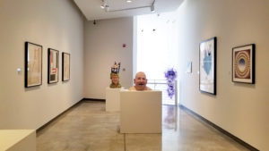 Installation View of "Threads That Bind: Elucidating Diverse Voices of Womanhood".