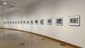 Installation view of "Missouri Photo Workshop: 1980 Sedalia."