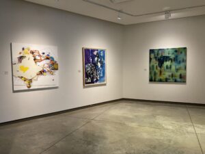 Installation view of "color–shape–line."