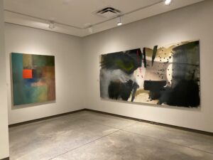 Installation view of "color–shape–line."