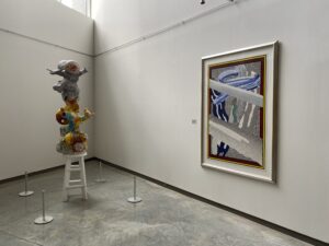 Installation view of "color–shape–line."