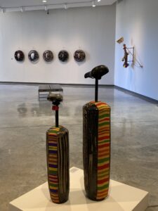 Installation view of "Y`akyi nnwa: Let’s Have a Conversation."