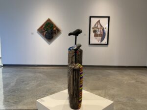 Installation view of "Y`akyi nnwa: Let’s Have a Conversation."