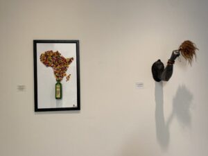 Installation view of "Y`akyi nnwa: Let’s Have a Conversation."