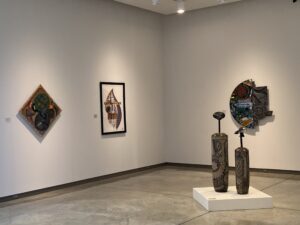 Installation view of "Y`akyi nnwa: Let’s Have a Conversation."