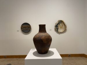 Installation view of "Of the Earth."