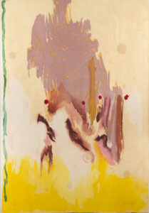 Helen Frankenthaler, "Geisha," 2003; 23-color Ukiyo-e woodcut on paper. Museum purchase.