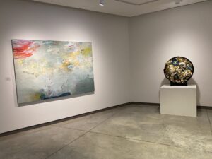 Installation view of "Establishing Essence."