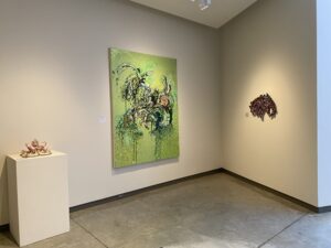 Installation view of "Establishing Essence."