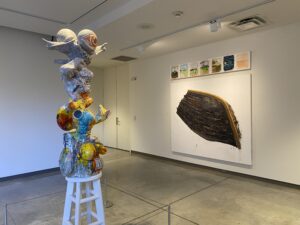 Installation view of "Establishing Essence."