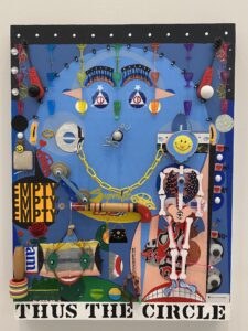 Martin Johnson, "Thus The Circle," 2001; mixed media assemblage. Gift of "The Dorothy & Herbert Vogel Collection: Fifty Works for Fifty States", a joint initiative of the Trustees of the Dorothy & Herbert Vogel Collections and the National Gallery of Art, with generous support of the NEA and IMLS.