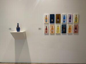 Installation view of "Feast."