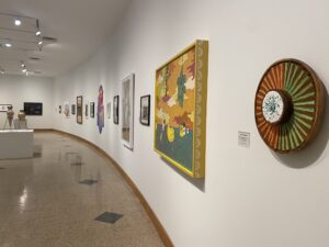 Installation view of "Feast."