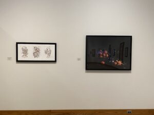 Installation view of "Feast."