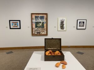 Installation view of "Feast."