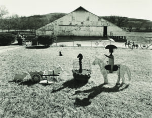 Chris Kilmer, "RC Johnson Ranch," 1982; gelatin silver print. Gift of Drs. Antonio & Luz Racela.